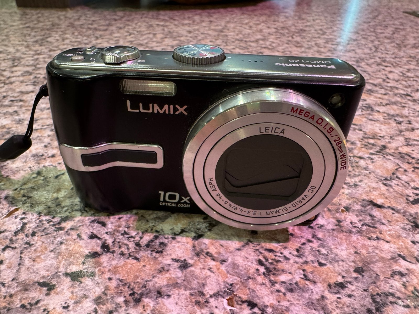 Panasonic Lumix DMC-TZ3 Compactcamera met Leica lens, Gebruikt, Panasonic, Beeldstabilisatie, Ophalen of Verzenden