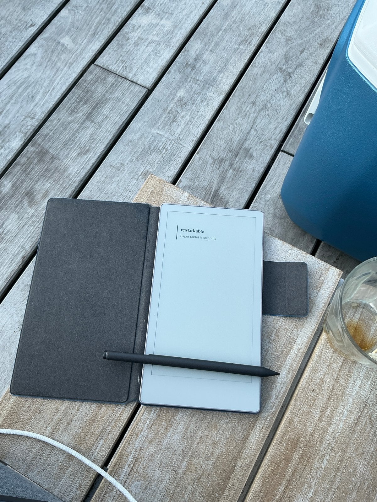 Remarkable Paper Pro Move Tablet met hoes en pen, Computers en Software, E-readers, 8 GB, Touchscreen, Ophalen of Verzenden, Zo goed als nieuw