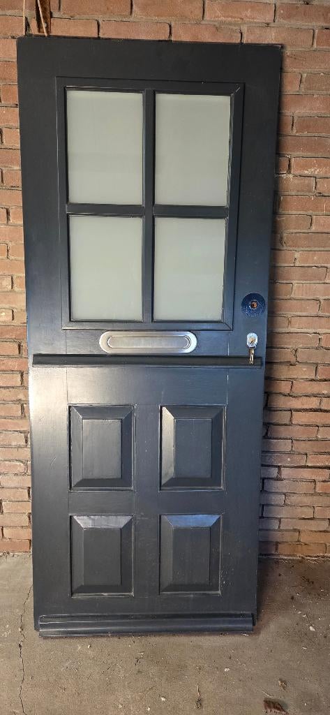 Voordeur, Ophalen, Gebruikt, 80 tot 100 cm, Buitendeur