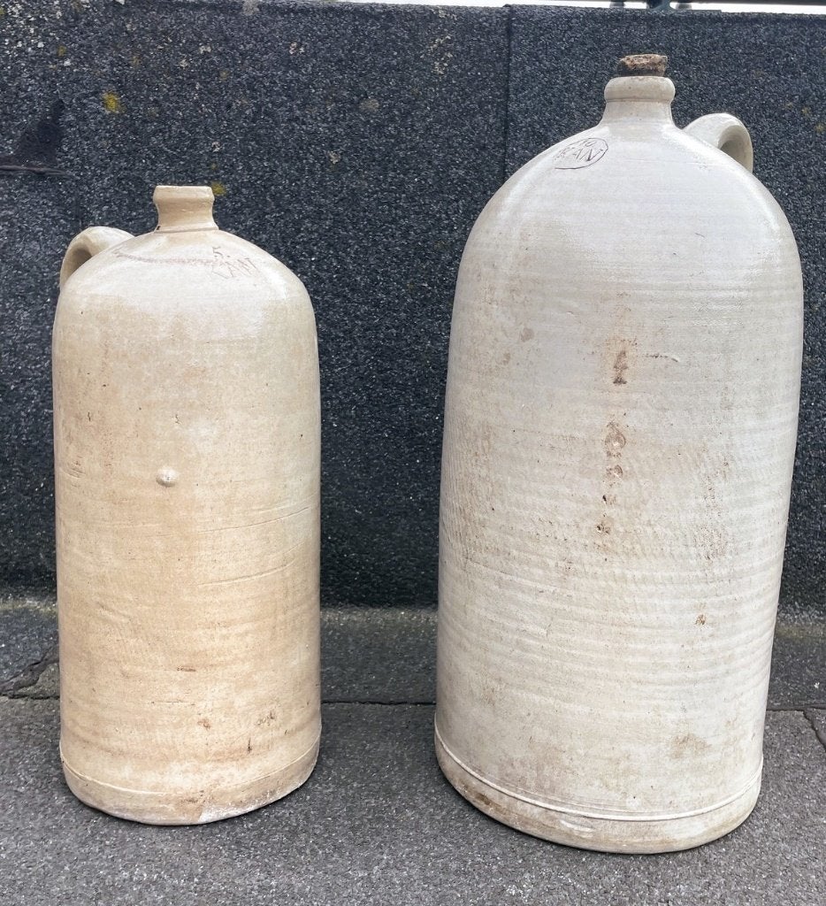 Jeneverkruiken - 5 en 10 liter - circa 100 jaar oud!, Antiek en Kunst, Ophalen
