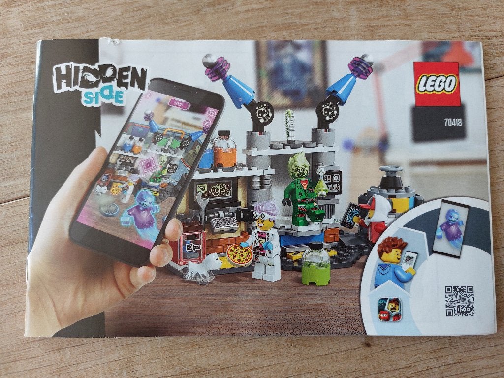 Lego Hidden Side 70418 J.B.'s Ghost Lab, Lego, Ophalen of Verzenden, Zo goed als nieuw, Lego@lego.com