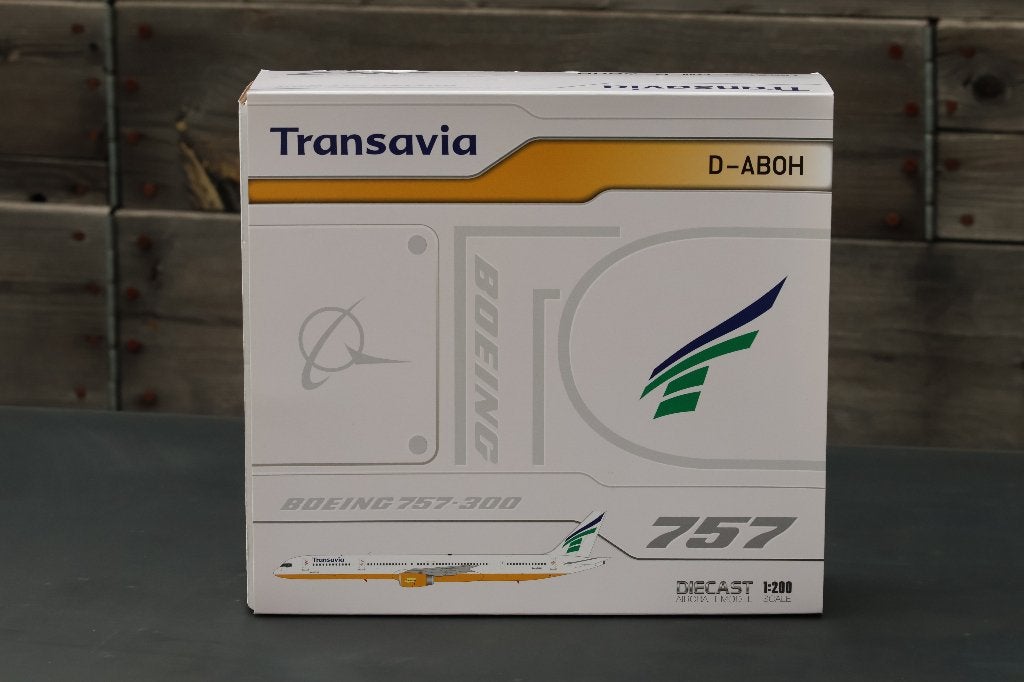 1:200 Jc Wings Boeing 757-300 Transavia, Verzamelen, Luchtvaart en Vliegtuigspotten, Verzenden, Zo goed als nieuw, Schaalmodel