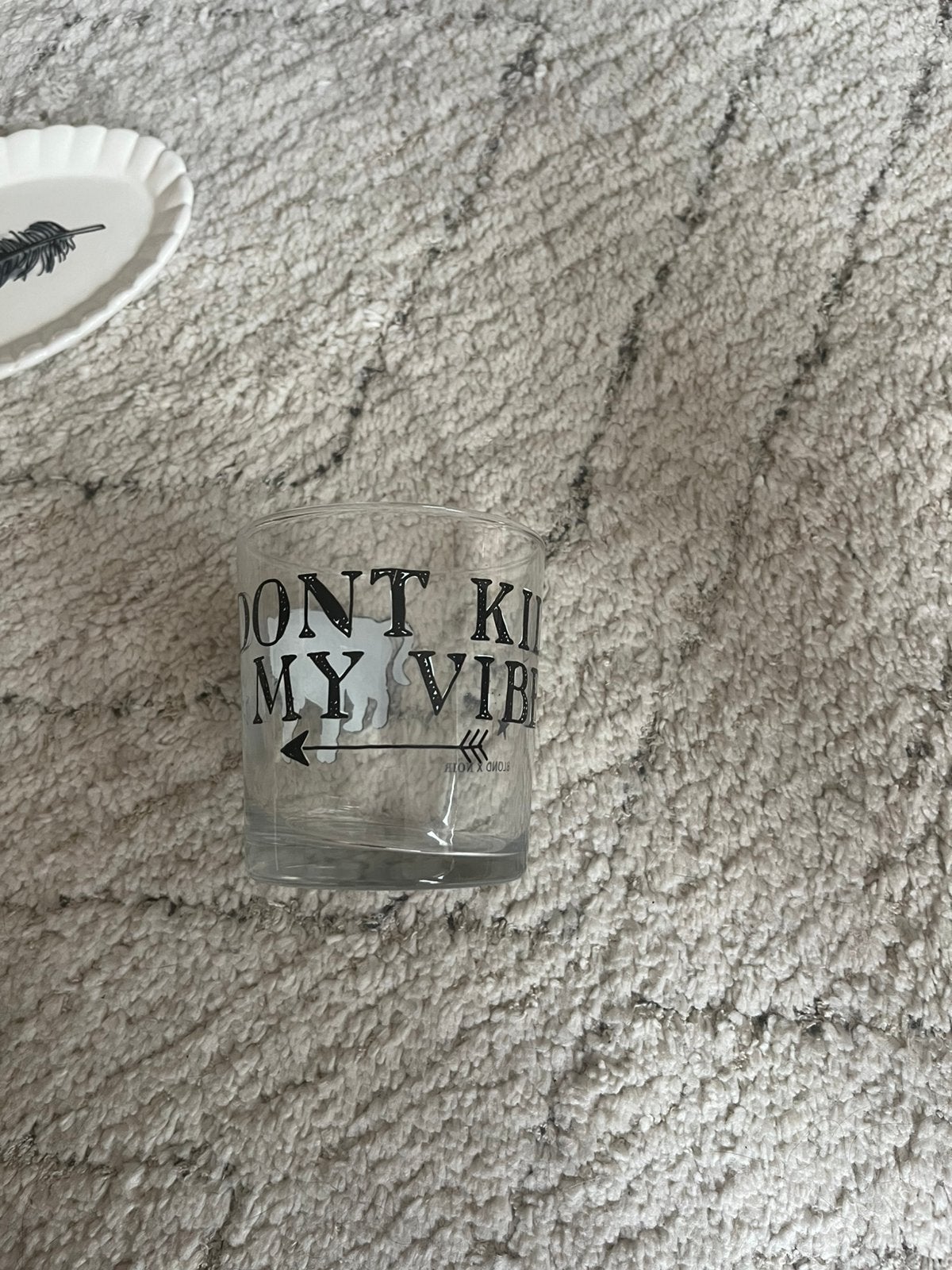 Blond-Amsterdam x Noir glas, Huis en Inrichting, Ophalen of Verzenden, Zo goed als nieuw, Aardewerk