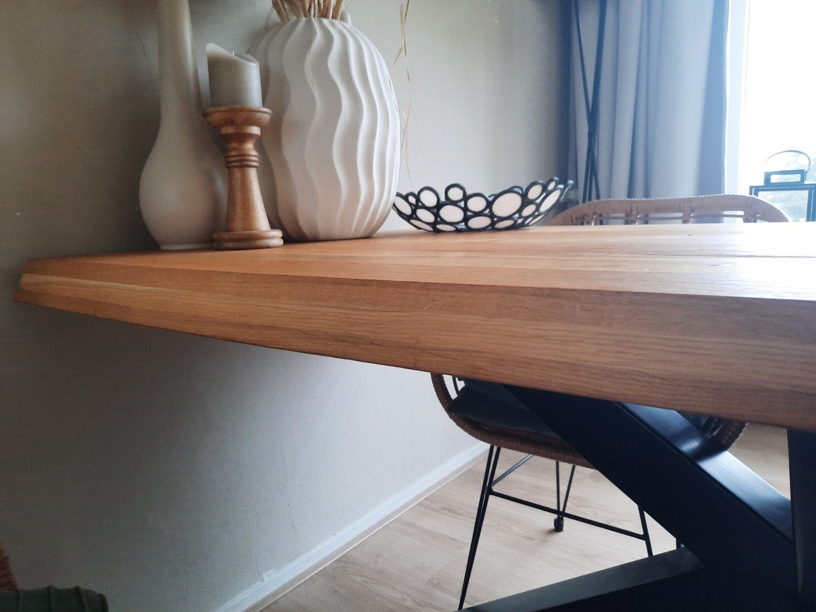 eettafel eiken