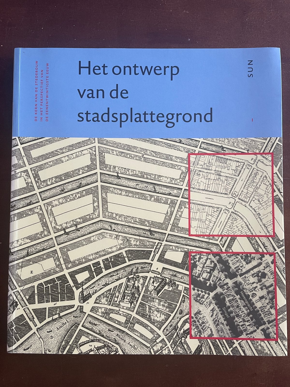 Deel 1 Het ontwerp van de stadsplattegrond - Stedenbouw, Boeken, Ophalen of Verzenden, Beta, Zo goed als nieuw, WO
