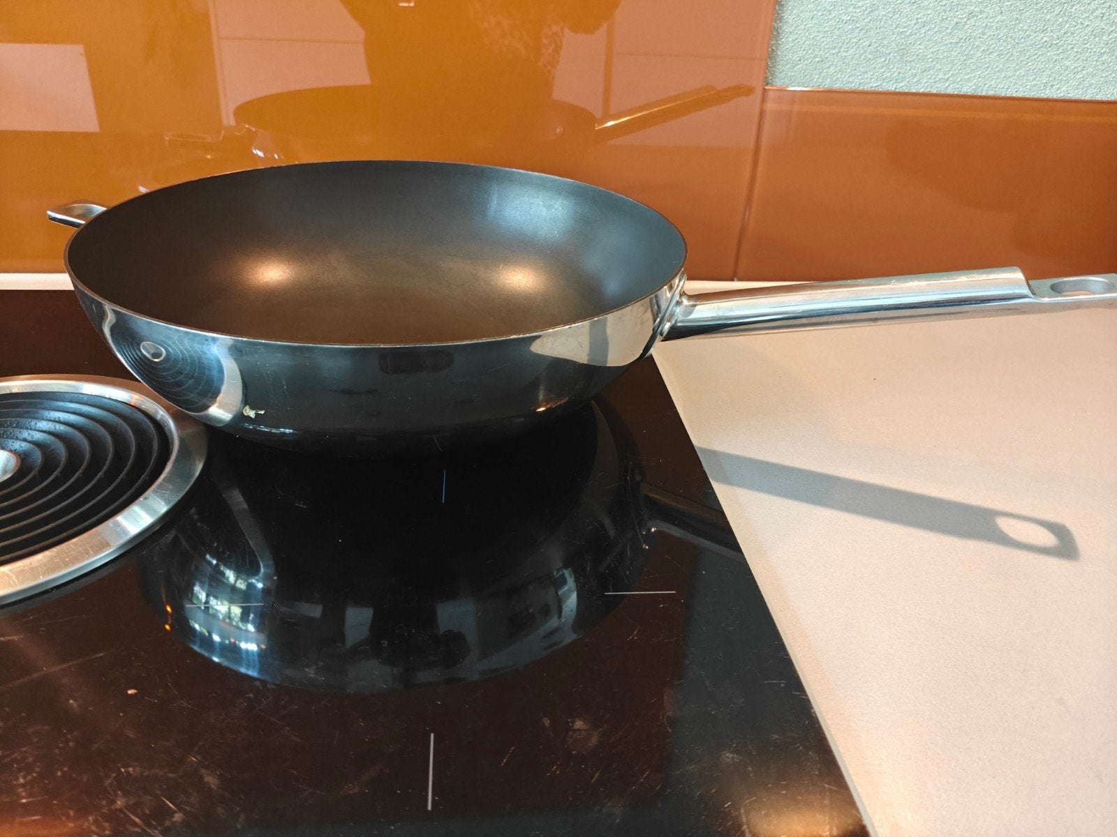 ikea pan steenpan 40cm groot, Huis en Inrichting, Ophalen, Rvs