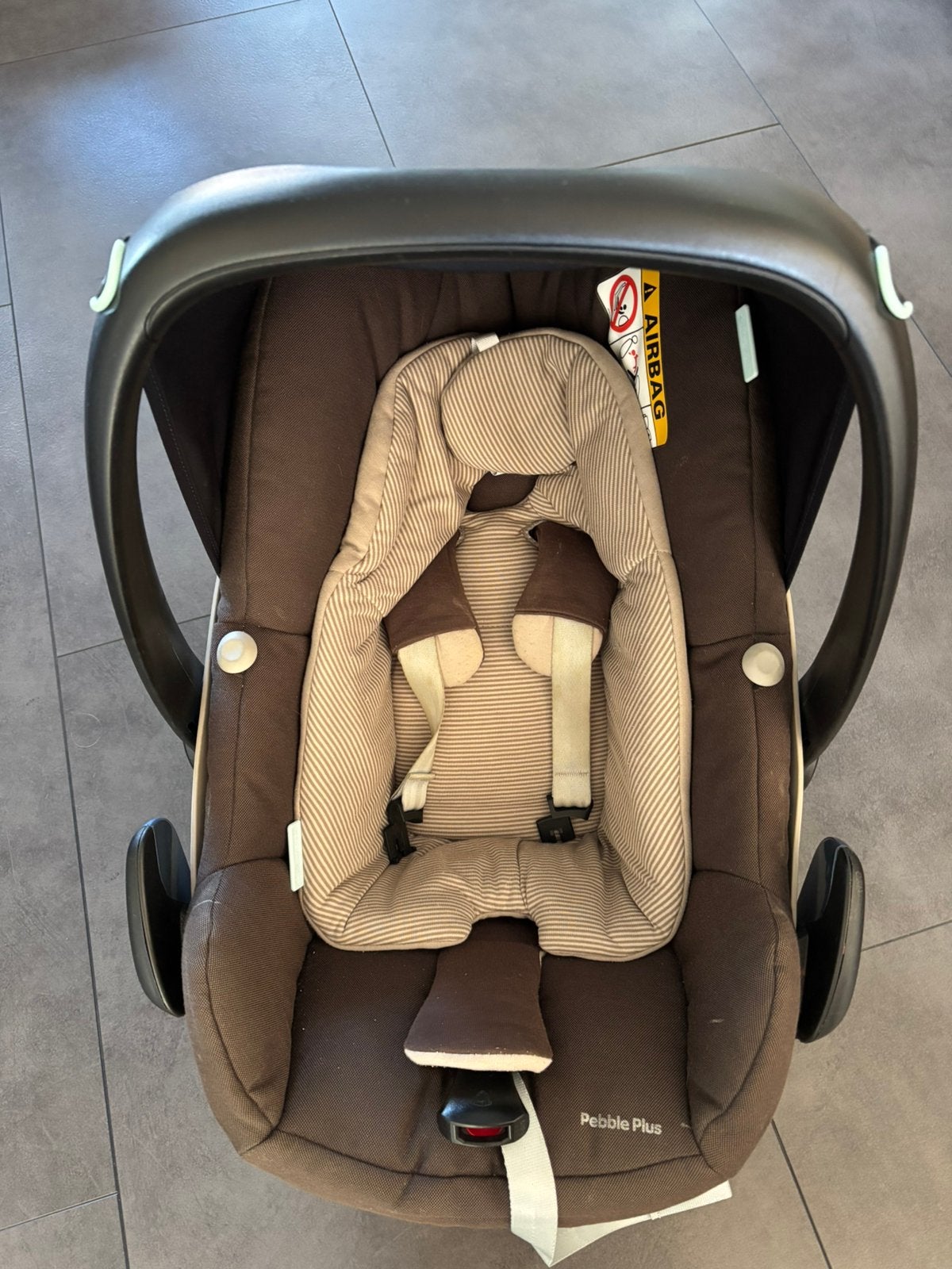 Maxi cosi, Kinderen en Baby's, Autostoeltjes, Ophalen, Autogordel, Zo goed als nieuw, 0 t/m 13 kg