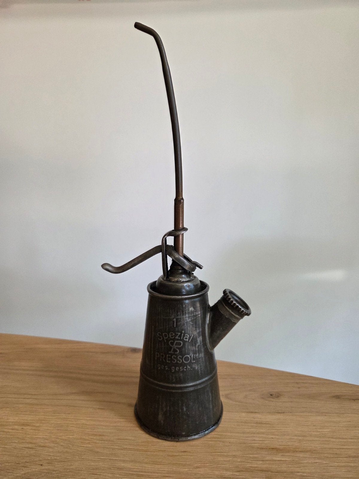 Vintage Pressol Spezial Oliekan - Industriële Decoratie, Antiek en Kunst, Ophalen of Verzenden