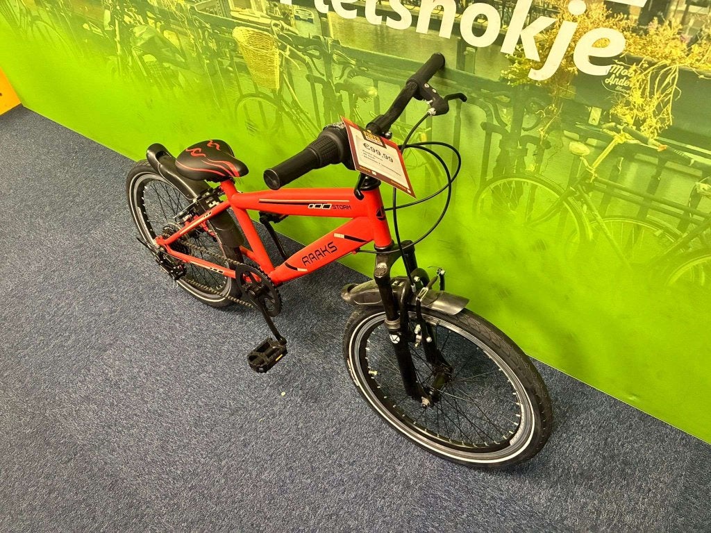 Fietshokje Raaks: Raaks Storm MTB 20inch NIEUW, Fietsen en Brommers, Niet ingevuld, 20 inch of meer, Niet ingevuld, Nieuw