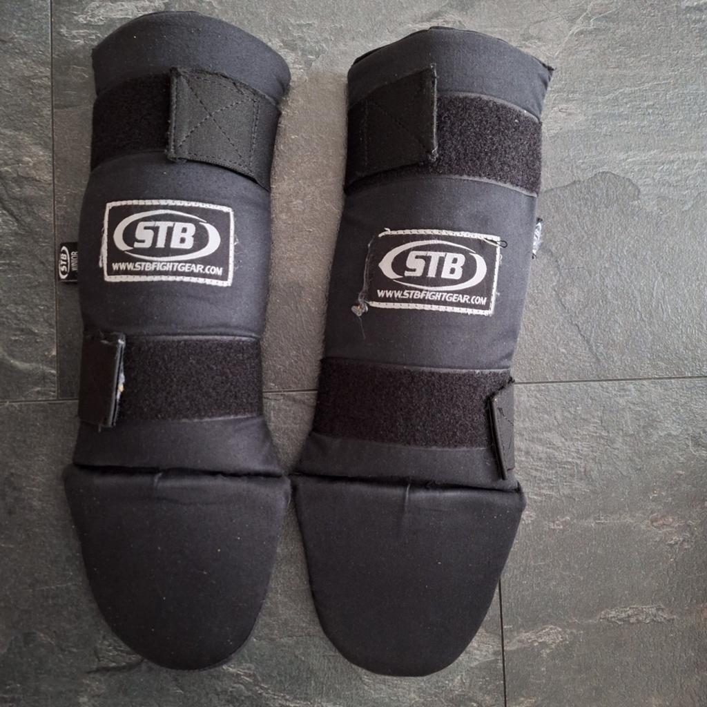 Kickboks scheenbeschermers (junior), Maat XS of kleiner, Ophalen of Verzenden, Zo goed als nieuw, Overige