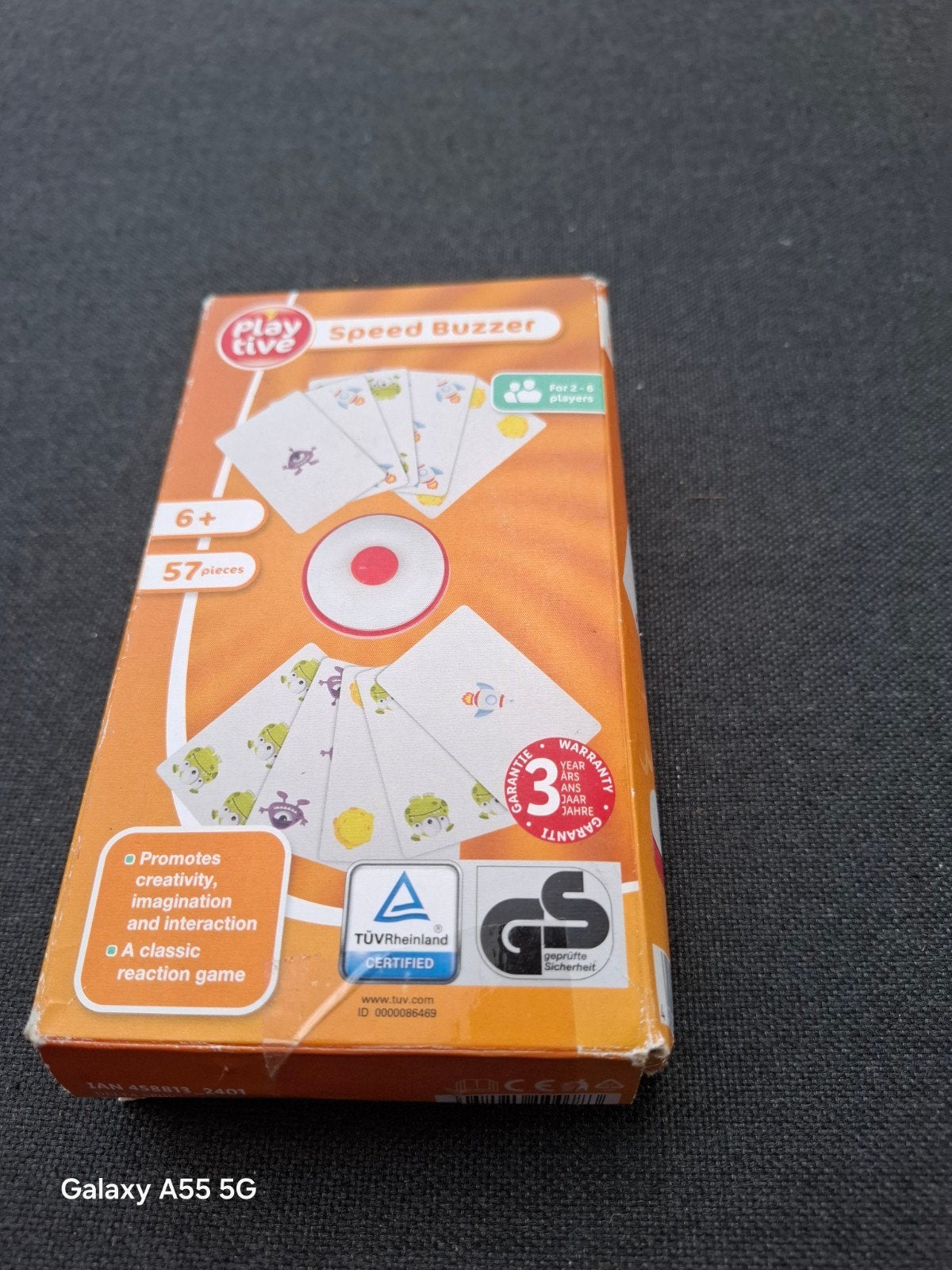 Playtive Speed Buzzer Kaartspel met Bel - Zo goed als nieuw, Vijf spelers of meer, Ophalen of Verzenden, Stiftsbergstraße 1, 74167 Neckarsulm, Duitsland