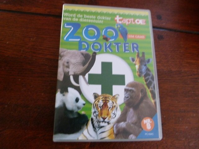 Taptoe Zoo Dokter Malmberg PC cd-rom, Puzzel en Educatief, 1 speler, Eén computer, Ophalen of Verzenden