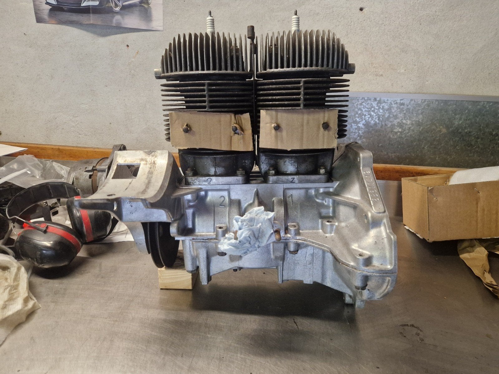 Trabant 601 26pk motorblok – lopend uitgebouwd, Ophalen, Gebruikt