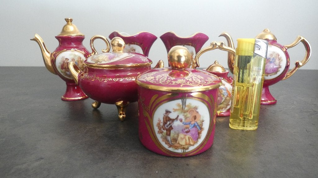 Limoges de France porselein onderdelen [1792-E], Antiek en Kunst, Ophalen of Verzenden