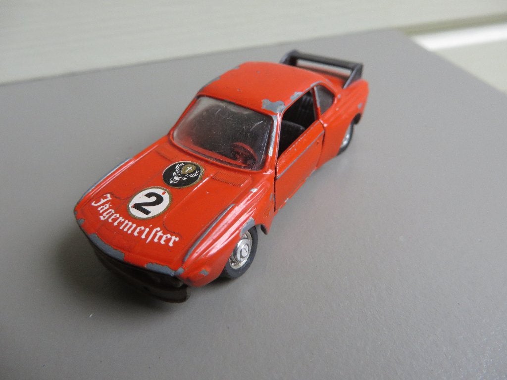 Schuco 1:66 BMW 3.0 CSL Jägermeister, Hobby en Vrije tijd, Ophalen of Verzenden, Gebruikt, Auto