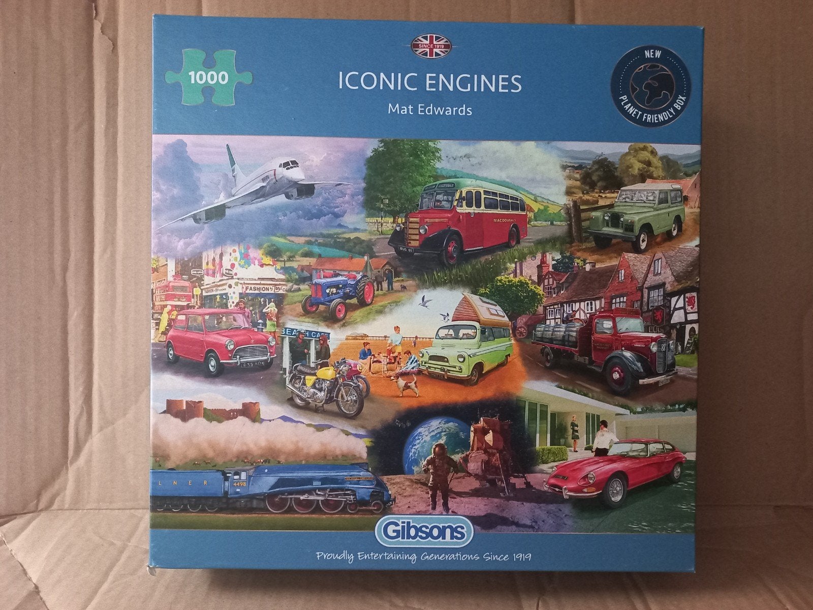 Gibsons - Iconic Engines, Ophalen of Verzenden, 500 t/m 1500 stukjes, Zo goed als nieuw
