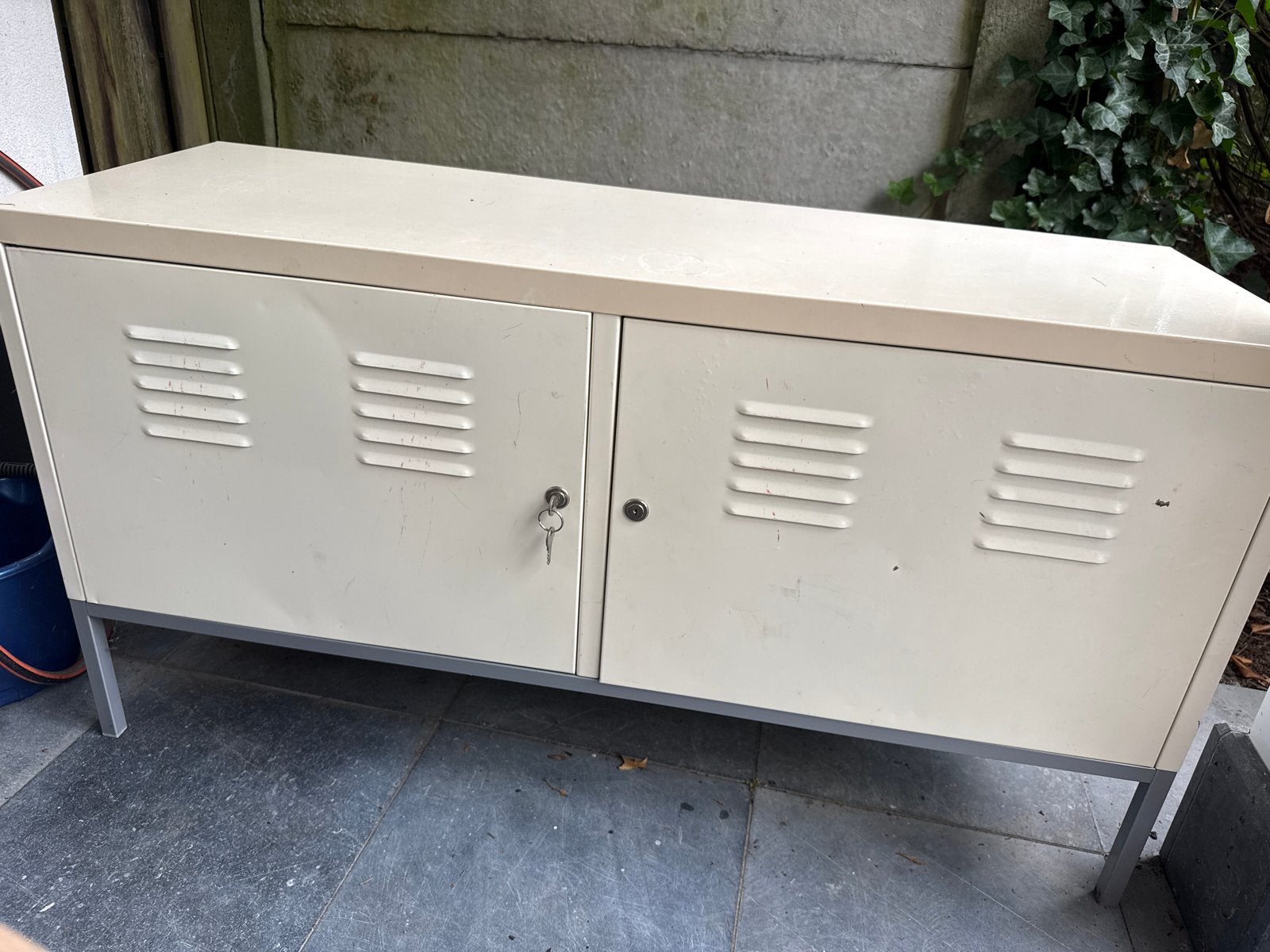 IKEA PS kast wit, Ophalen, Gebruikt
