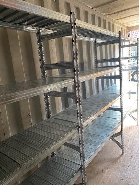 metal sistem leg bord stelling, Ophalen, Gebruikt