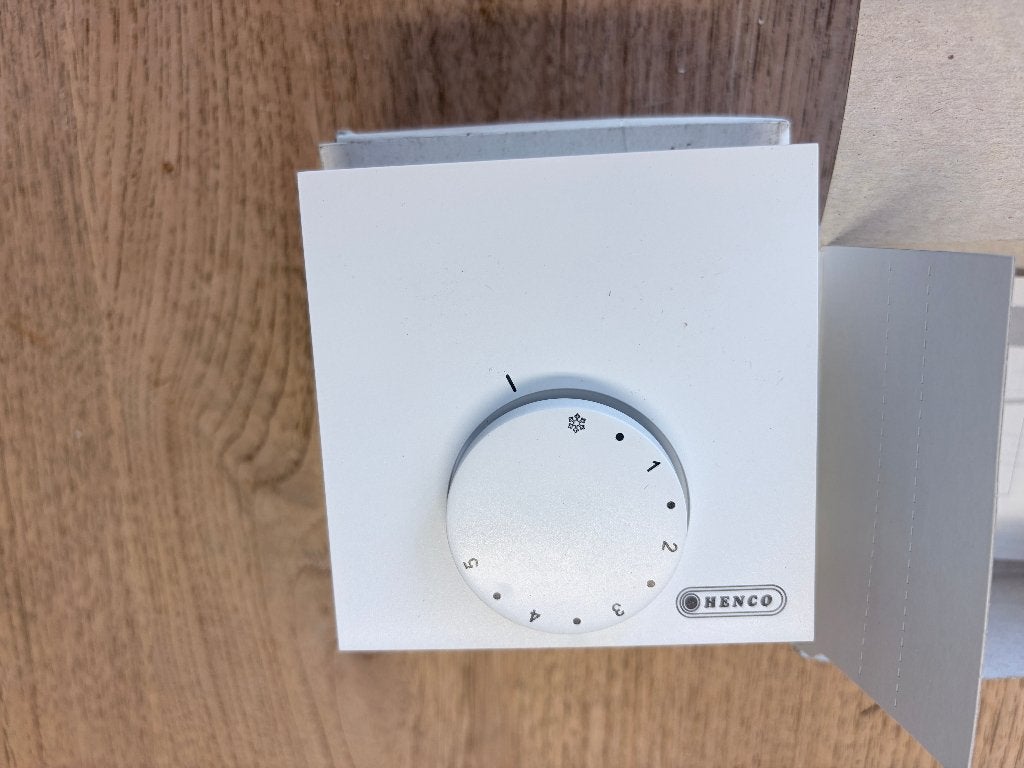 Henco Alpha Thermostat Direct voor vloerverwarming, Ophalen of Verzenden, Nieuw