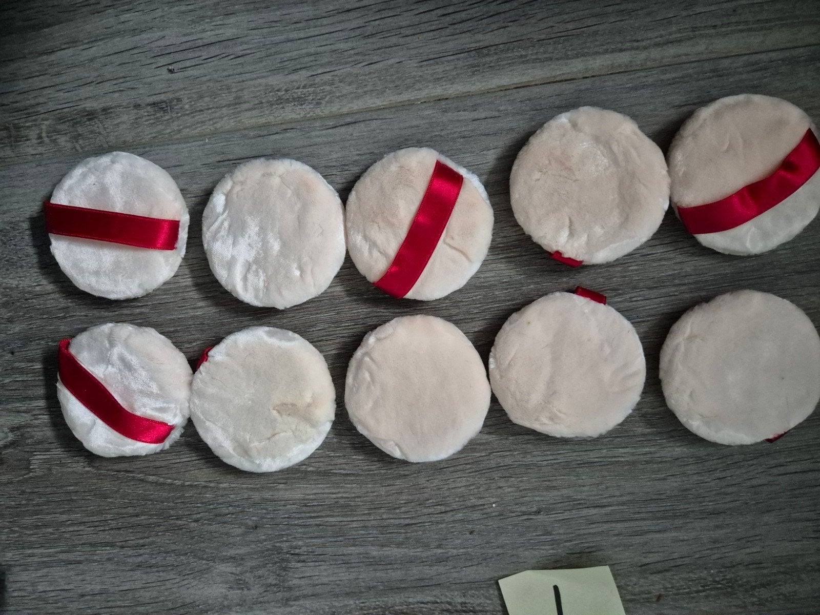 Make-up poederdonsjes - set van 10, Overige kleuren, Gehele gezicht, Nieuw, Ophalen of Verzenden