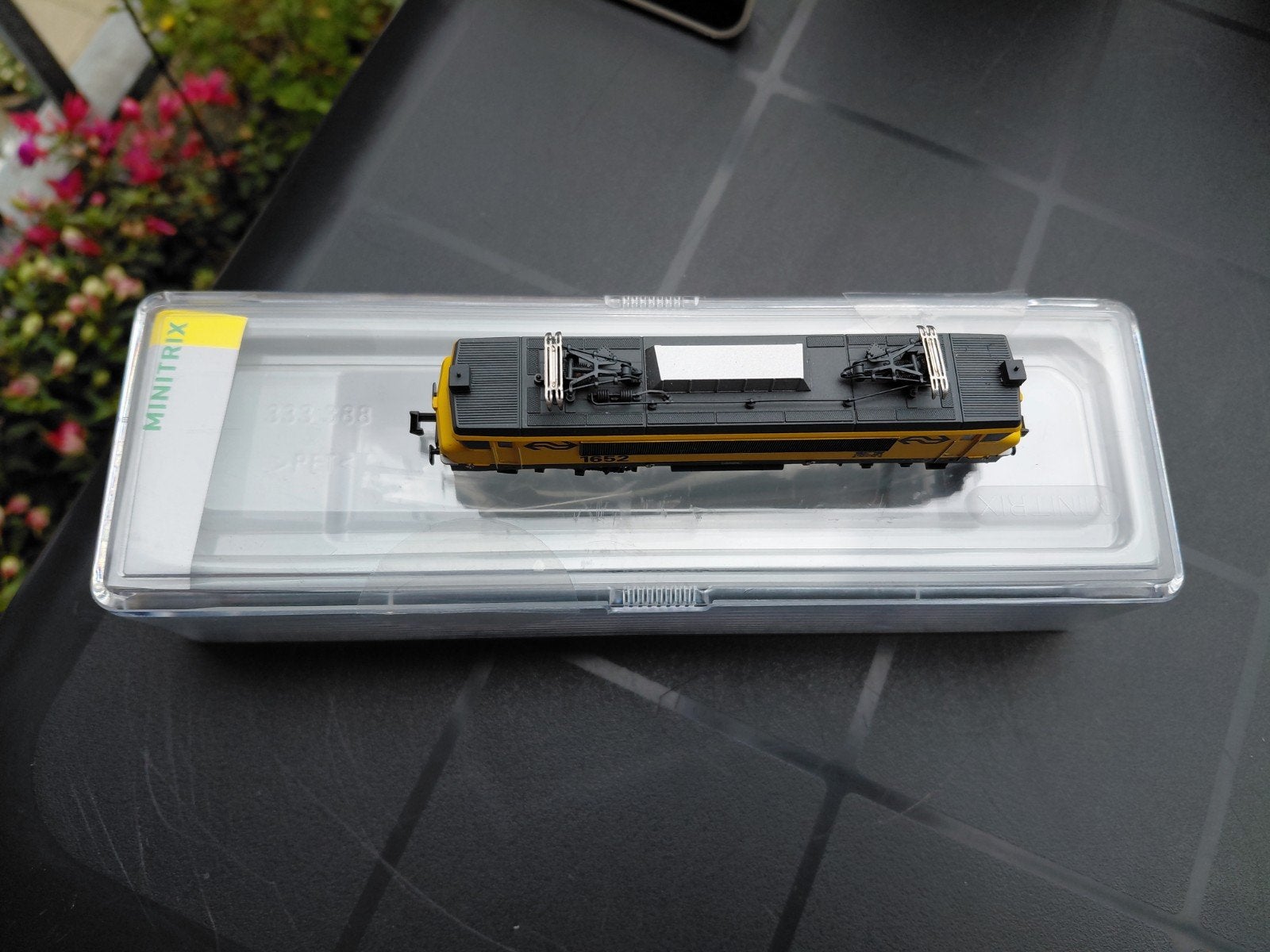 Minitrix Locomotief NS 1602 - Zo goed als nieuw, Overige merken, Ophalen of Verzenden, Zo goed als nieuw, Gelijkstroom