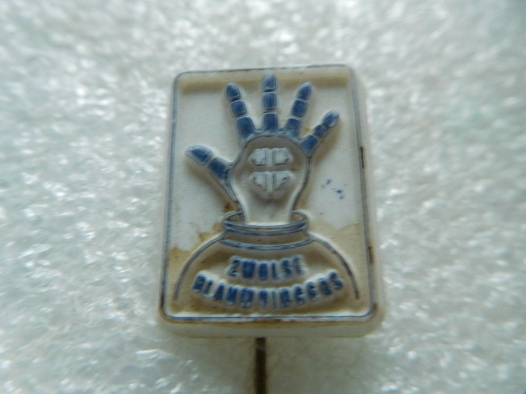 speldje Zwolse blauwvingers, Verzenden, Gebruikt, Overige onderwerpen