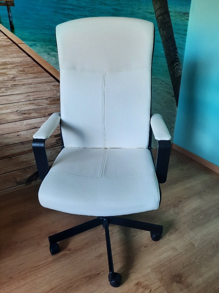 Ikea Bureaustoel, Huis en Inrichting, Bureaustoelen, Ophalen, Gebruikt, Wit, Bureaustoel