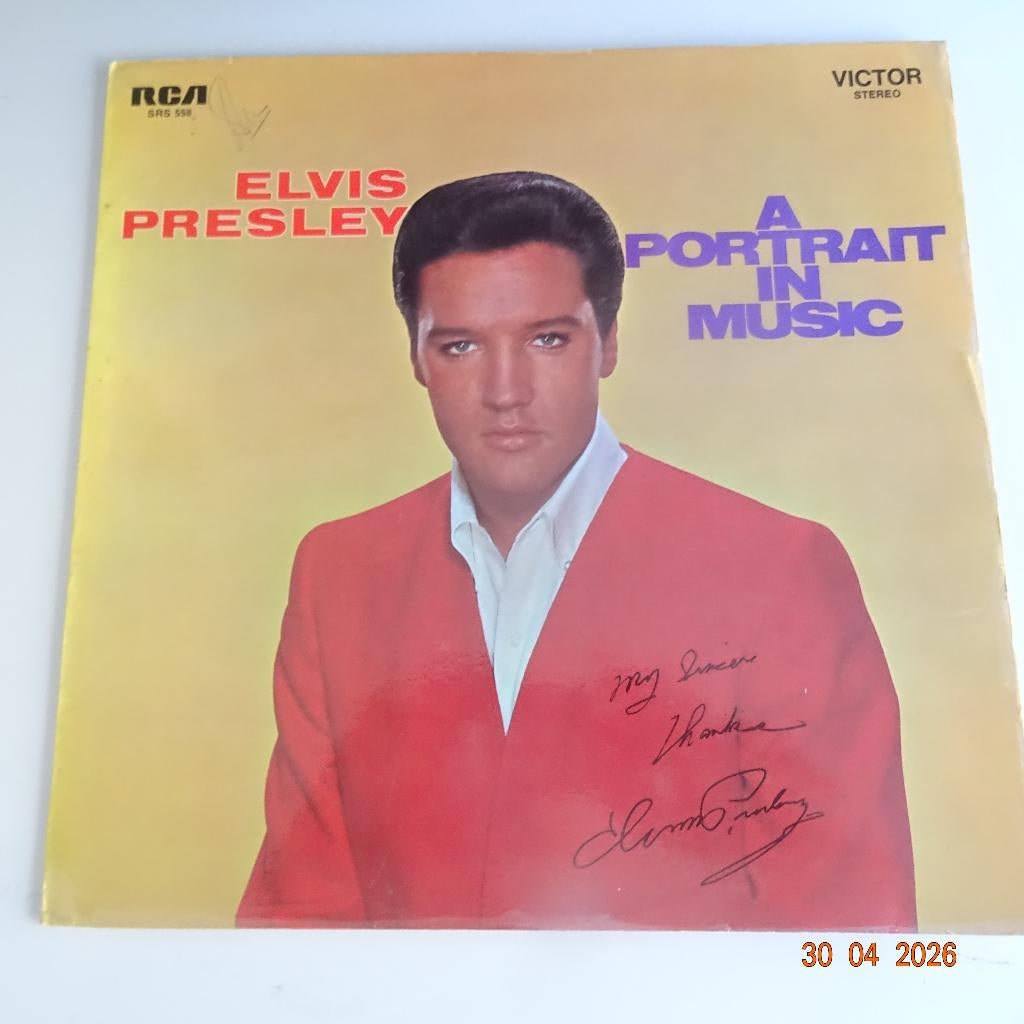 Elvis Presley - A portrait in music, Gebruikt, 12 inch, Poprock, Fotohoes