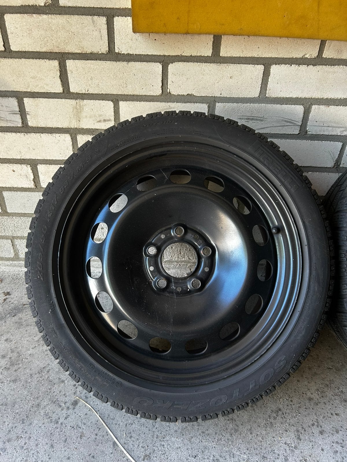 BMW styling 12 stalen velgen 17 inch, Ophalen, Gebruikt, Velg(en), 17 inch