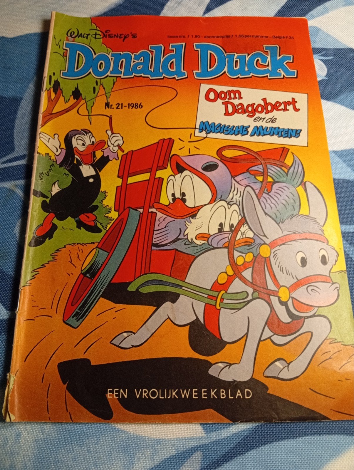 Donald Duck Nr. 21-1986 - Oom Dagobert en de Magische Munten, Ophalen of Verzenden