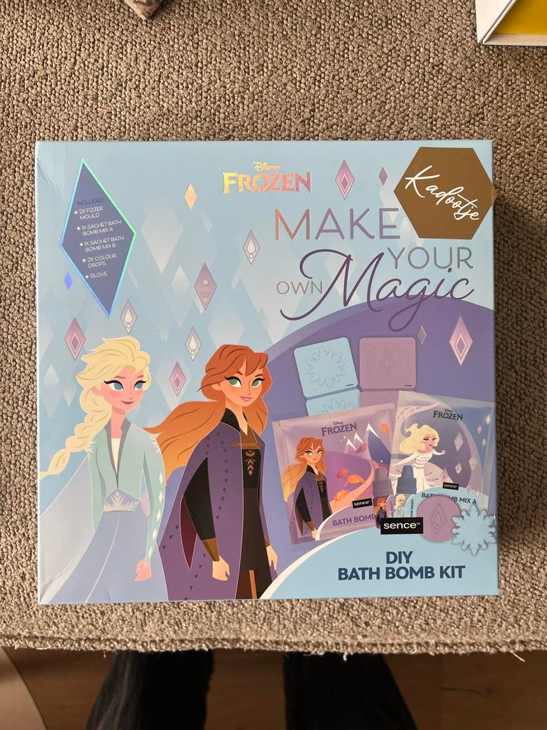 DIY Bath Bomb Kit Disney Frozen, Ophalen, Fantasie, Nieuw, Meerkleurig