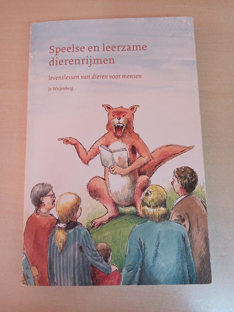 Speelse en leerzame dierenrijmen, Ophalen of Verzenden, Zo goed als nieuw, Jo Weijenberg