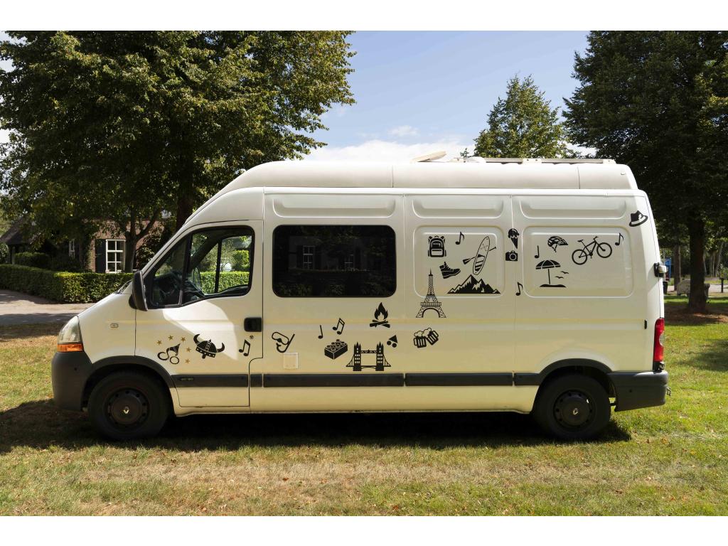 renault Master L3H3 (1044639), Caravans en Kamperen, Overige merken, Buscamper of Camperbus, Reservewiel, Raamblindering