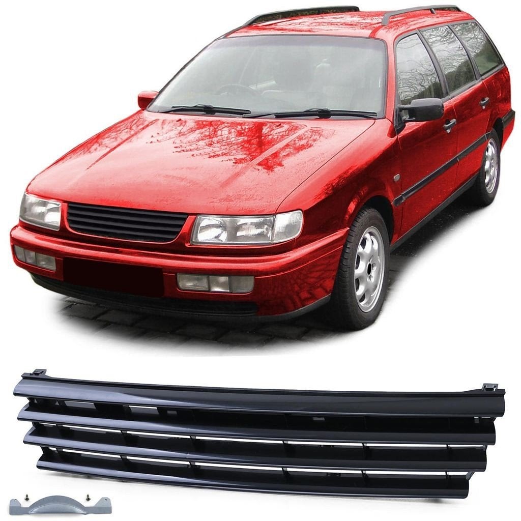 Grill Geschikt Voor Vw Passat B4 35i Zwart Zonder Embleem
