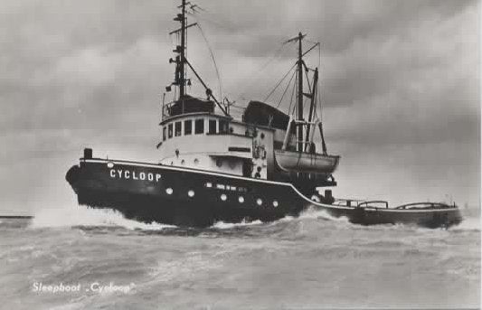Schepen Sleepboot Cycloop, Verzenden, 1960 tot 1980, Ongelopen