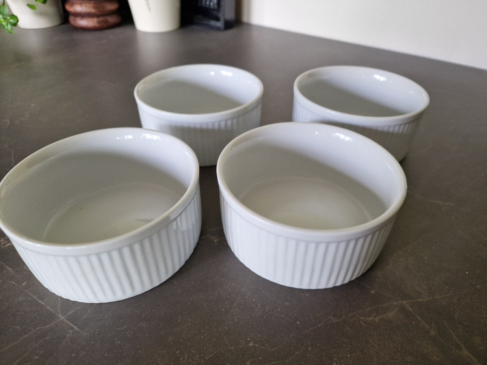Soufflé schaaltjes wit, Nieuw, Ophalen of Verzenden, Kom(men), Overige stijlen