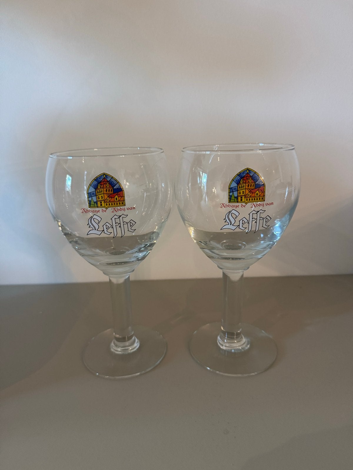 Set van 2 Leffe bierglazen - Abdij van Leffe, Ophalen
