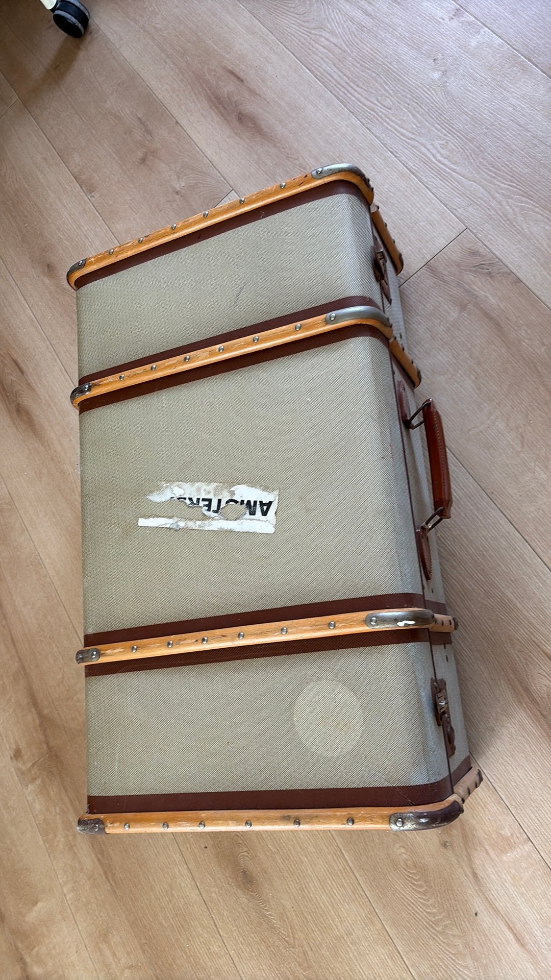 Hutkoffer vintage, Ophalen of Verzenden