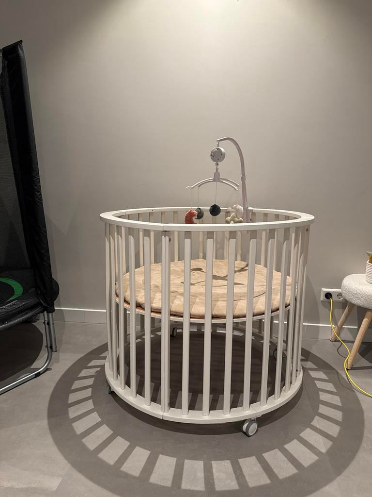 Ronde box zo goed als nieuw, Kinderen en Baby's, Boxen, Ophalen, Zo goed als nieuw, Rond