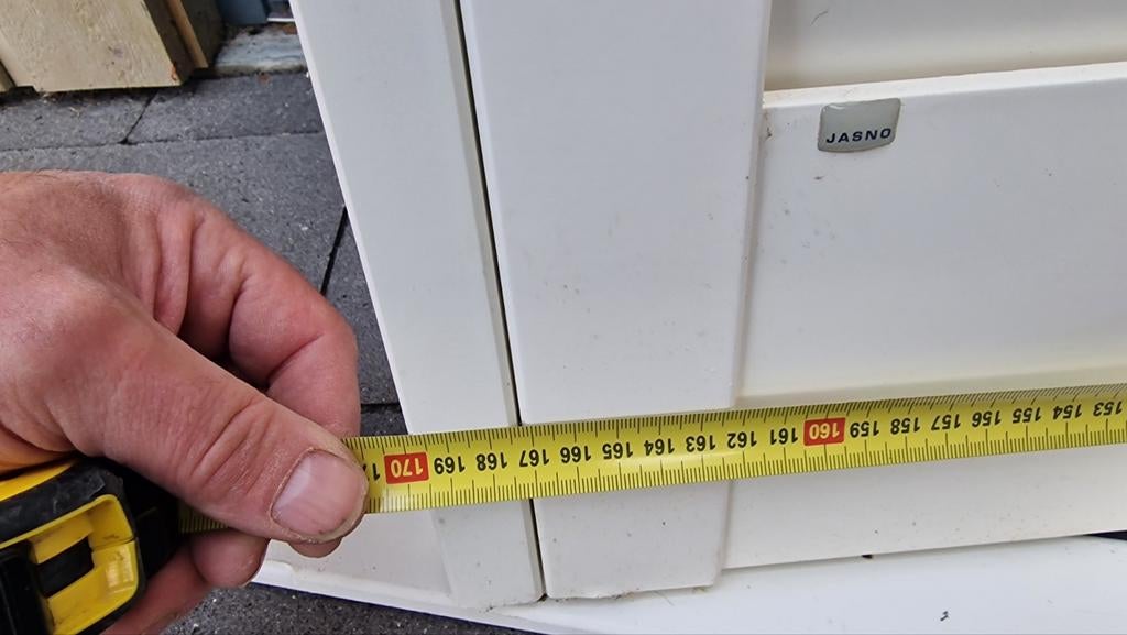 Jasno shutter deuren dubbel 170x233cm, Ophalen, 150 tot 200 cm, 150 tot 200 cm