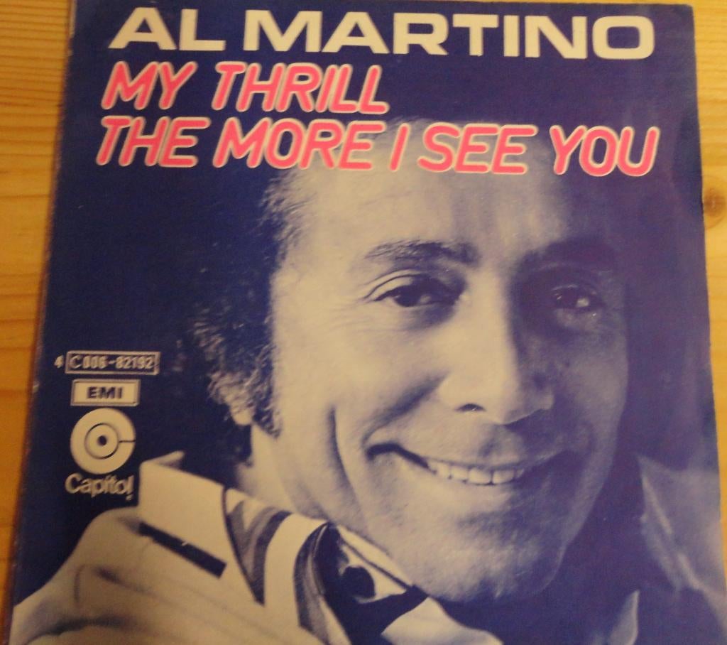 Al Martino > My thrill, Ophalen of Verzenden, Gebruikt, Pop