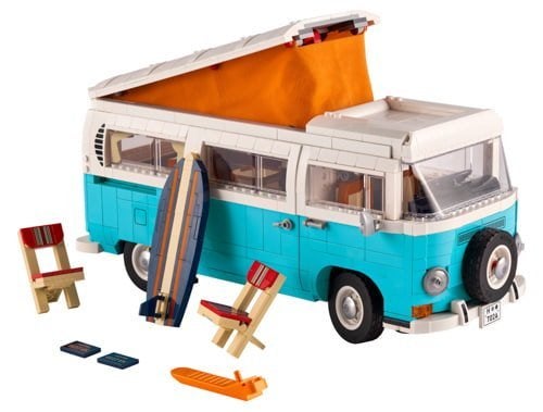 Lego 10279 Volkswagen T2 Kampeerbus, Kinderen en Baby's, Speelgoed | Duplo en Lego, Gebruikt, Lego, Ophalen of Verzenden, Compleet