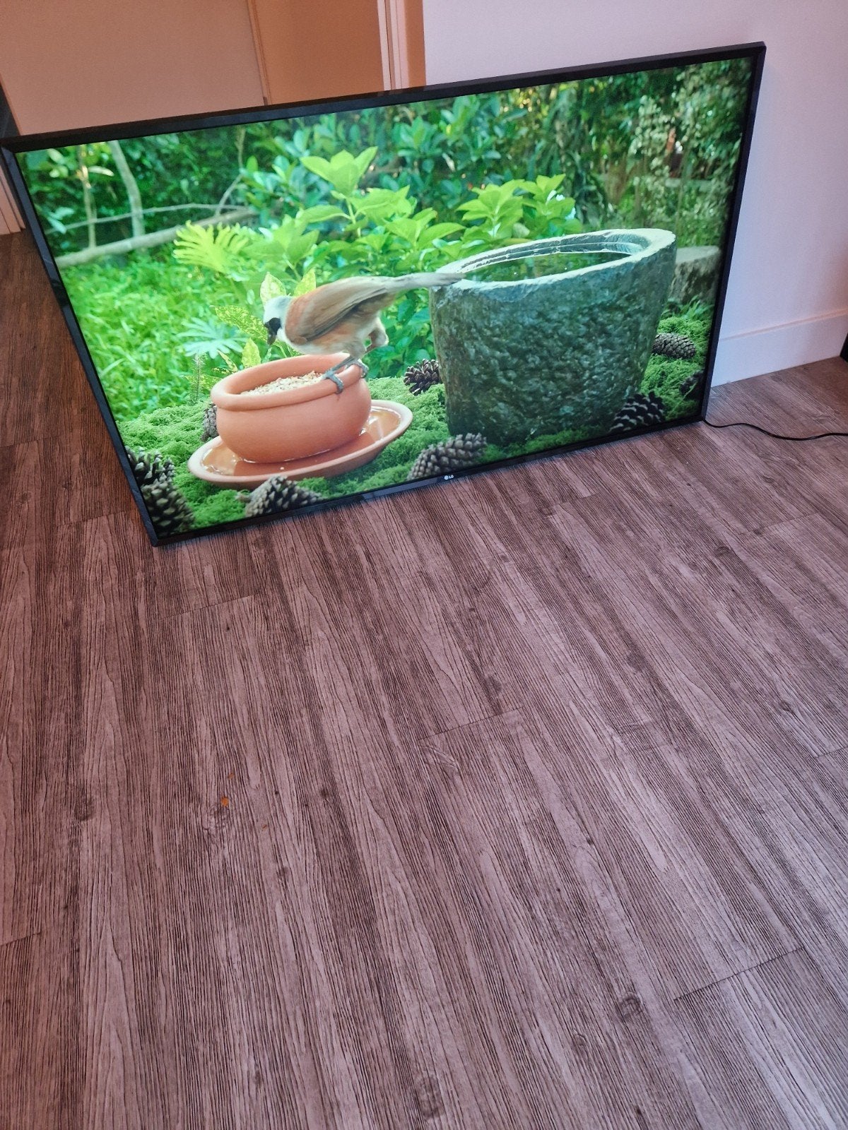 LG 55 inch 4K UHD Smart TV met ophangbeugel, Audio, Tv en Foto, Televisies, Ophalen