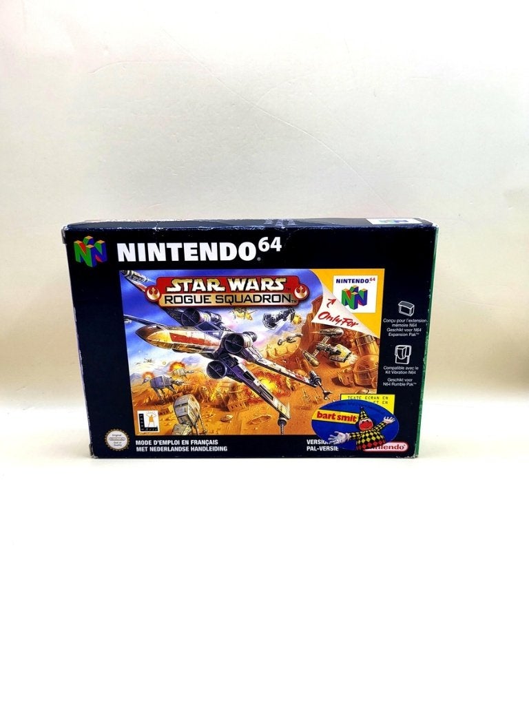 Star Wars Rogue Squadron In Doos (No Manual) - N64, Nintendo support, 1 speler, Eén computer, Ophalen of Verzenden