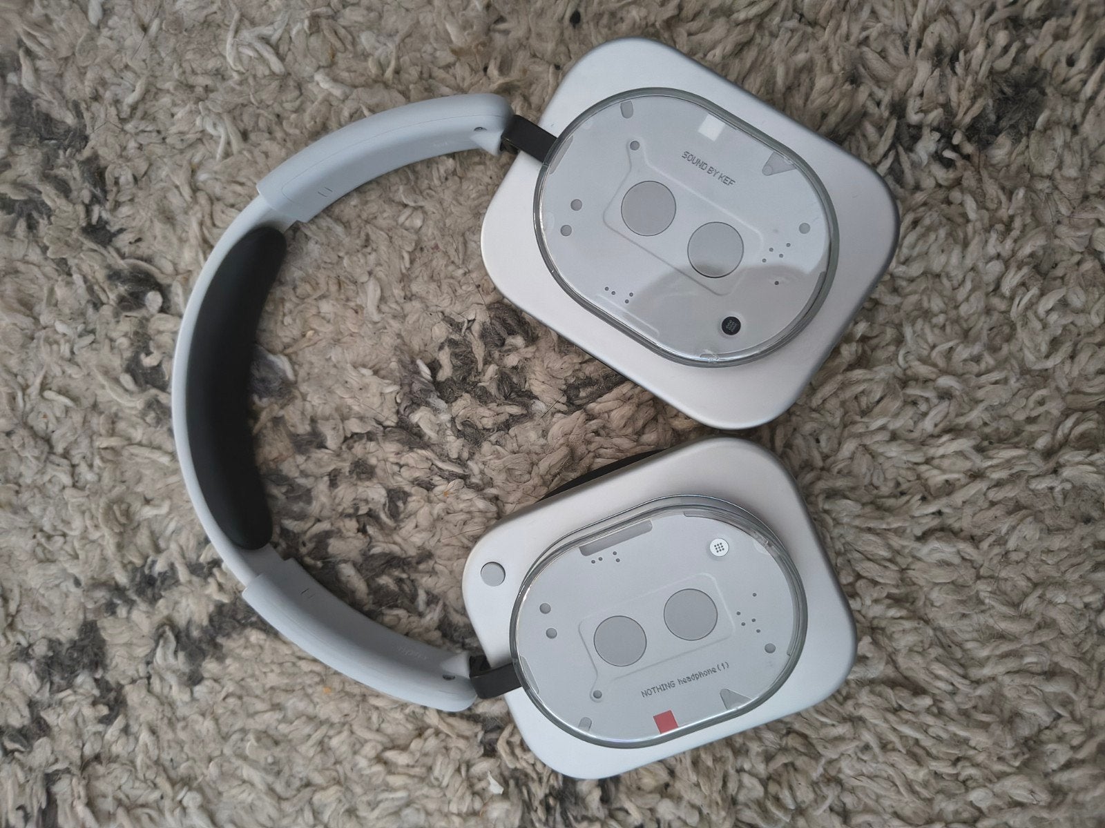 Nothing Headphone 1 - Alleen koptelefoon, lichte krasjes, Audio, Tv en Foto, Koptelefoons, Gebruikt, Ophalen of Verzenden, Wit