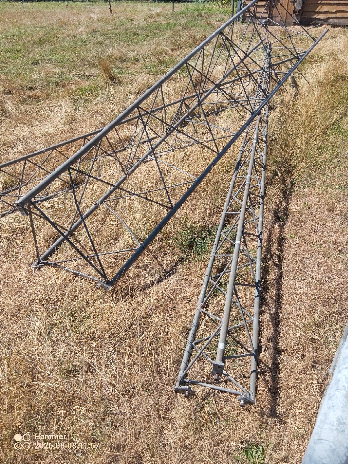 zendmast.. antennemast., Ophalen, Gebruikt, IJzer