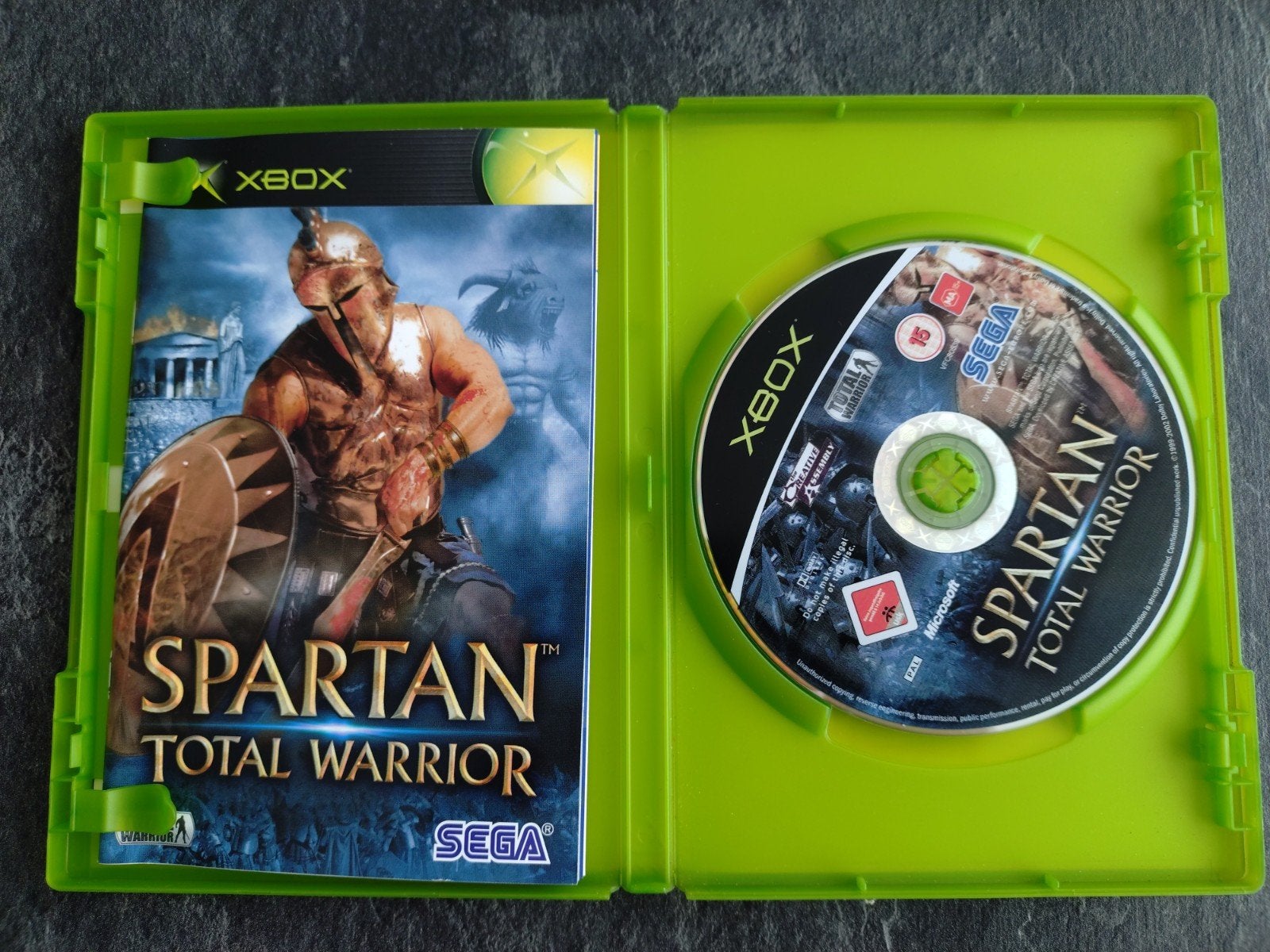 Xbox Classic Game: Spartan Total Warrior, Avontuur en Actie, Gebruikt, 1 speler, Ophalen of Verzenden