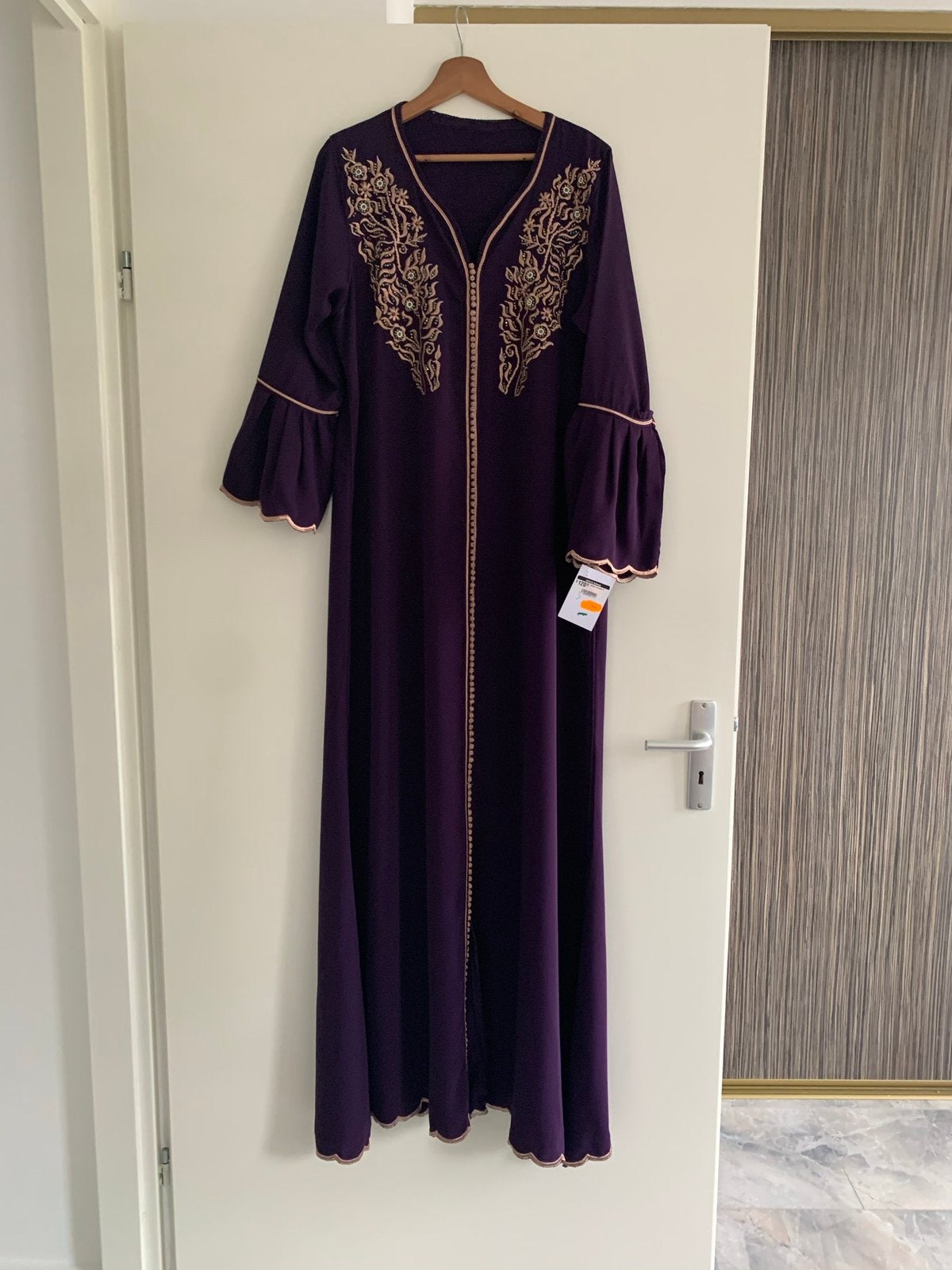 Mooie paarse kaftan zgan!, Ophalen of Verzenden, Zo goed als nieuw, Paars, Overige typen