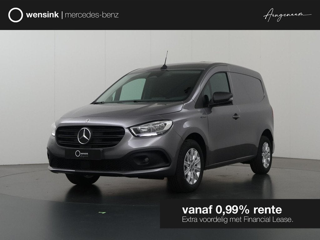 Mercedes-Benz eCitan 112 GB L1 PRO 51kWh | Airco | Dodehoeka, Auto's, Bestelauto's, Zwart, 122 pk, Nieuw, 2 stoelen