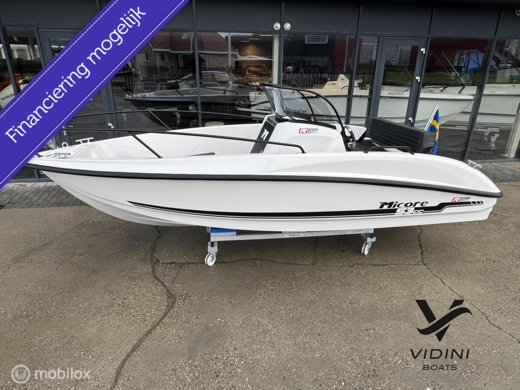 *Nieuw* Micore 53CC R-design *Zweedse kwaliteit*, Watersport en Boten, Micore Boats, -, Overige brandstoffen, -